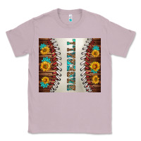 Lilac baseball with sunflower and gemstone tumbler Classic Tee - BundleAndBundleShop