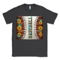 Smoke baseball with sunflower and gemstone tumbler Classic Tee - BundleAndBundleShop
