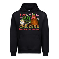 Black i can buy myself chickens i can hatch my own eggs Urban Hoodie - JahusDesignShop