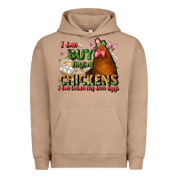 Pigment Burro i can buy myself chickens i can hatch my own eggs Urban Hoodie - JahusDesignShop