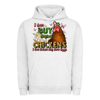 Pigment Lunar Rock i can buy myself chickens i can hatch my own eggs Urban Hoodie - JahusDesignShop