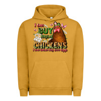Pigment Peanut Butter i can buy myself chickens i can hatch my own eggs Urban Hoodie - JahusDesignShop