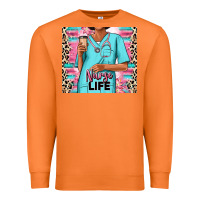 Carrot nurse life afro woman Premium Sweatshirt - RanaPortraitStore
