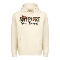 Sandshell support our troops Premium Hoodie - CowhideDigitalArt
