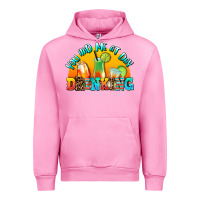 Fuchsia Pink you  had me at day drınkıng Urban Hoodie - AdoDesignShop