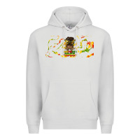 Dove Grey juneteenth afro messy bun libbey glass Premium Hoodie - HRA Design Shop