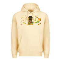 Pina Colada juneteenth afro messy bun libbey glass Premium Hoodie - HRA Design Shop