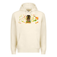 Tofu juneteenth afro messy bun libbey glass Premium Hoodie - HRA Design Shop