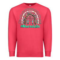 Cardinal nurse life rainbow Premium Sweatshirt - RanaPortraitStore