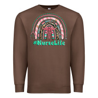 Chestnut nurse life rainbow Premium Sweatshirt - RanaPortraitStore