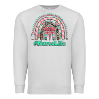 Dove Grey nurse life rainbow Premium Sweatshirt - RanaPortraitStore