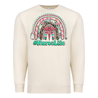 Sandshell nurse life rainbow Premium Sweatshirt - RanaPortraitStore
