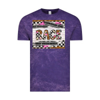 Cloud Purple race Vintage Tee - Artiststas