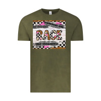 Vintage Olive race Vintage Tee - Artiststas