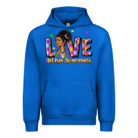 Cobalt love autism awareness Urban Hoodie - JahusDesignShop