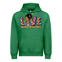 Emerald love autism awareness Urban Hoodie - JahusDesignShop