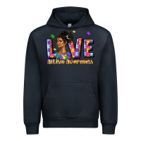 Navy love autism awareness Urban Hoodie - JahusDesignShop
