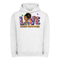 Pigment Lunar Rock love autism awareness Urban Hoodie - JahusDesignShop