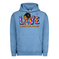 Love Autism Awareness Urban Hoodie | Teevron