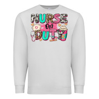 Dove Grey nurse on duty Premium Sweatshirt - RanaPortraitStore
