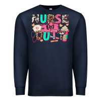 Navy nurse on duty Premium Sweatshirt - RanaPortraitStore