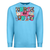 Ocean Blue nurse on duty Premium Sweatshirt - RanaPortraitStore