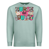 Seafoam nurse on duty Premium Sweatshirt - RanaPortraitStore