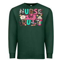 Sports Green nurse on duty Premium Sweatshirt - RanaPortraitStore