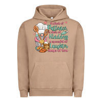 Pigment Burro a pinch of patience a dash of kindness a spoonful Urban Hoodie - JahusDesignShop