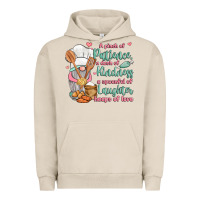 Pigment French Oak a pinch of patience a dash of kindness a spoonful Urban Hoodie - JahusDesignShop