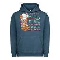 Pigment Midnight Navy a pinch of patience a dash of kindness a spoonful Urban Hoodie - JahusDesignShop