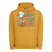 Pigment Peanut Butter a pinch of patience a dash of kindness a spoonful Urban Hoodie - JahusDesignShop