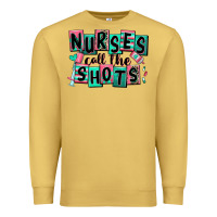 Antique Gold nurses call the shots Premium Sweatshirt - RanaPortraitStore