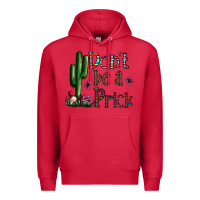 Cardinal don't be a prick Premium Hoodie - CowhideDigitalArt