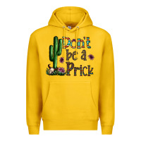 Lemon don't be a prick Premium Hoodie - CowhideDigitalArt