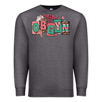 Charcoal Heather obgyn nurse Premium Sweatshirt - RanaPortraitStore