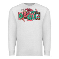 Oatmeal Heather obgyn nurse Premium Sweatshirt - RanaPortraitStore
