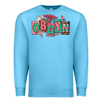Ocean Blue obgyn nurse Premium Sweatshirt - RanaPortraitStore
