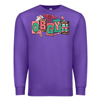 Purple obgyn nurse Premium Sweatshirt - RanaPortraitStore