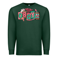 Sports Green obgyn nurse Premium Sweatshirt - RanaPortraitStore