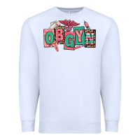 White obgyn nurse Premium Sweatshirt - RanaPortraitStore