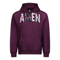 Mauve Wine amen Urban Hoodie - JahusDesignShop