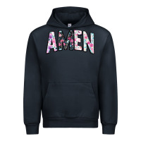 Navy amen Urban Hoodie - JahusDesignShop