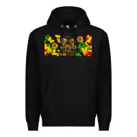 Black celebrate juneteenth libbey glass Premium Hoodie - HRA Design Shop