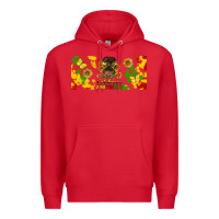 Red celebrate juneteenth libbey glass Premium Hoodie - HRA Design Shop