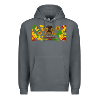 Rock celebrate juneteenth libbey glass Premium Hoodie - HRA Design Shop