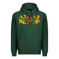 Sports Green celebrate juneteenth libbey glass Premium Hoodie - HRA Design Shop