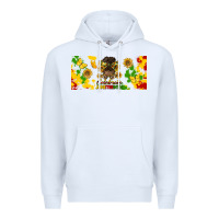 White celebrate juneteenth libbey glass Premium Hoodie - HRA Design Shop