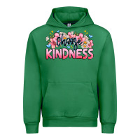 Emerald Choose kindness Urban Hoodie - JahusDesignShop