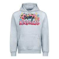 Heather Grey Choose kindness Urban Hoodie - JahusDesignShop
